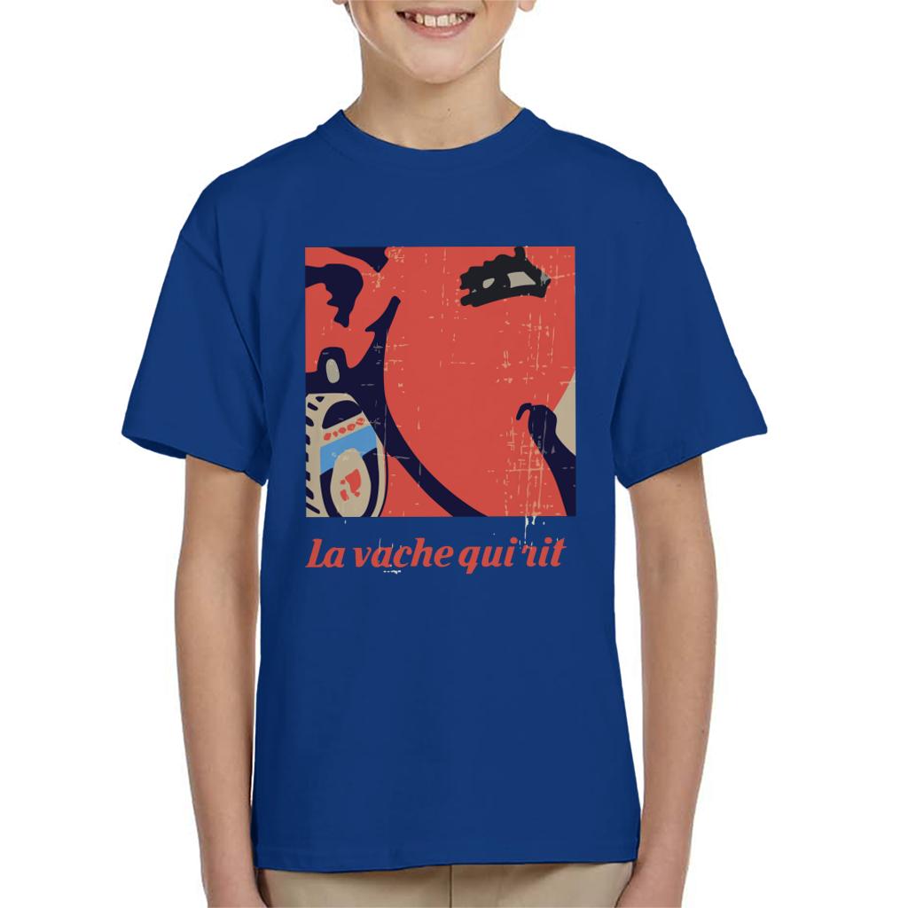 The Laughing Cow Earring Close Up Kid's T-Shirt product image 4
