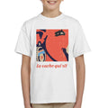 The Laughing Cow Earring Close Up Kid's T-Shirt product image 1