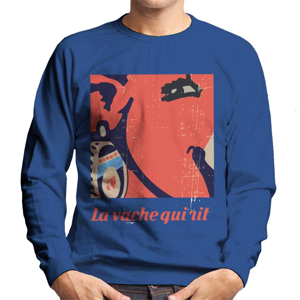 The Laughing Cow Earring Close Up Men's Sweatshirt product image 4