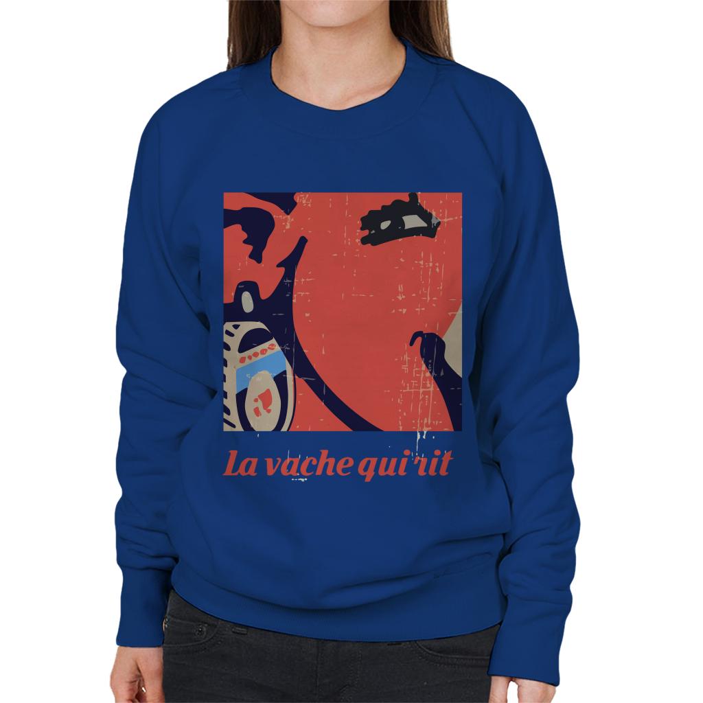 The Laughing Cow Earring Close Up Women's Sweatshirt product image 4