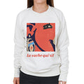 The Laughing Cow Earring Close Up Women's Sweatshirt product image 1