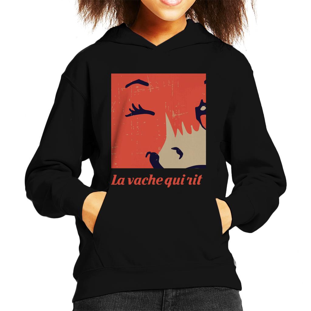 The Laughing Cow Close Up Wink Kid's Hooded Sweatshirt product image 1