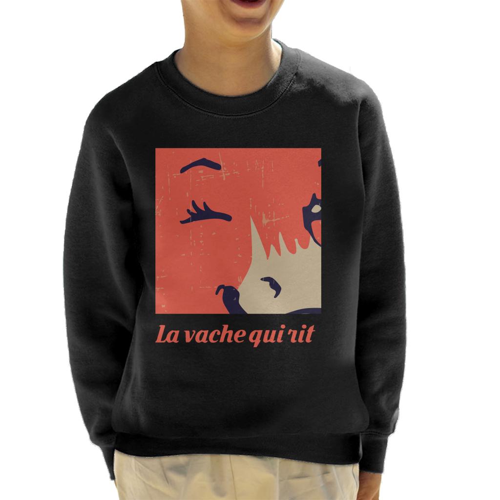 The Laughing Cow Close Up Wink Kid's Sweatshirt product image 1