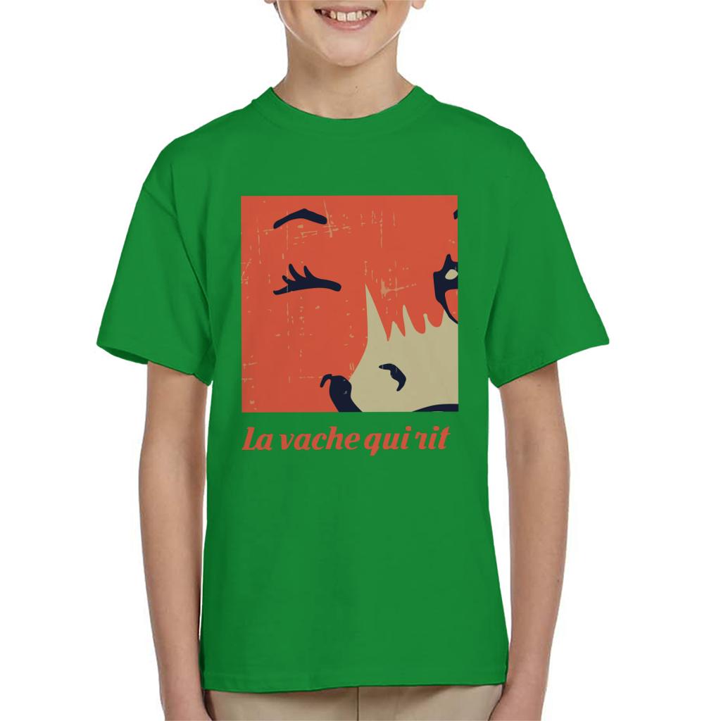 The Laughing Cow Close Up Wink Kid's T-Shirt product image 4