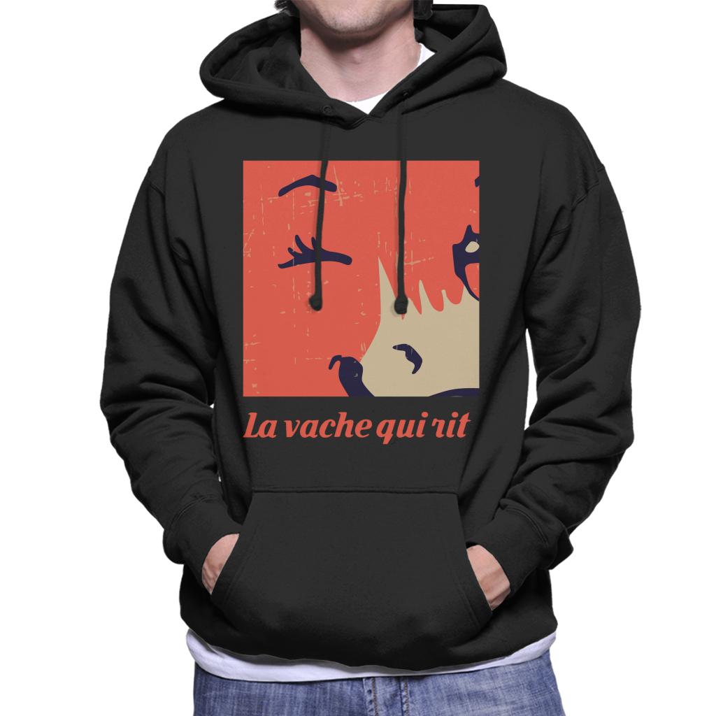 The Laughing Cow Close Up Wink Men's Hooded Sweatshirt product image 1