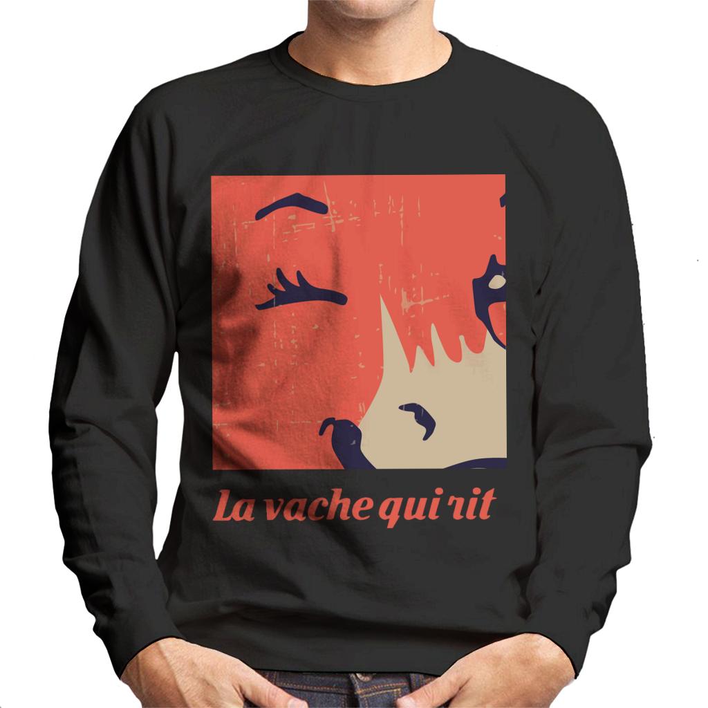The Laughing Cow Close Up Wink Men's Sweatshirt product image 1