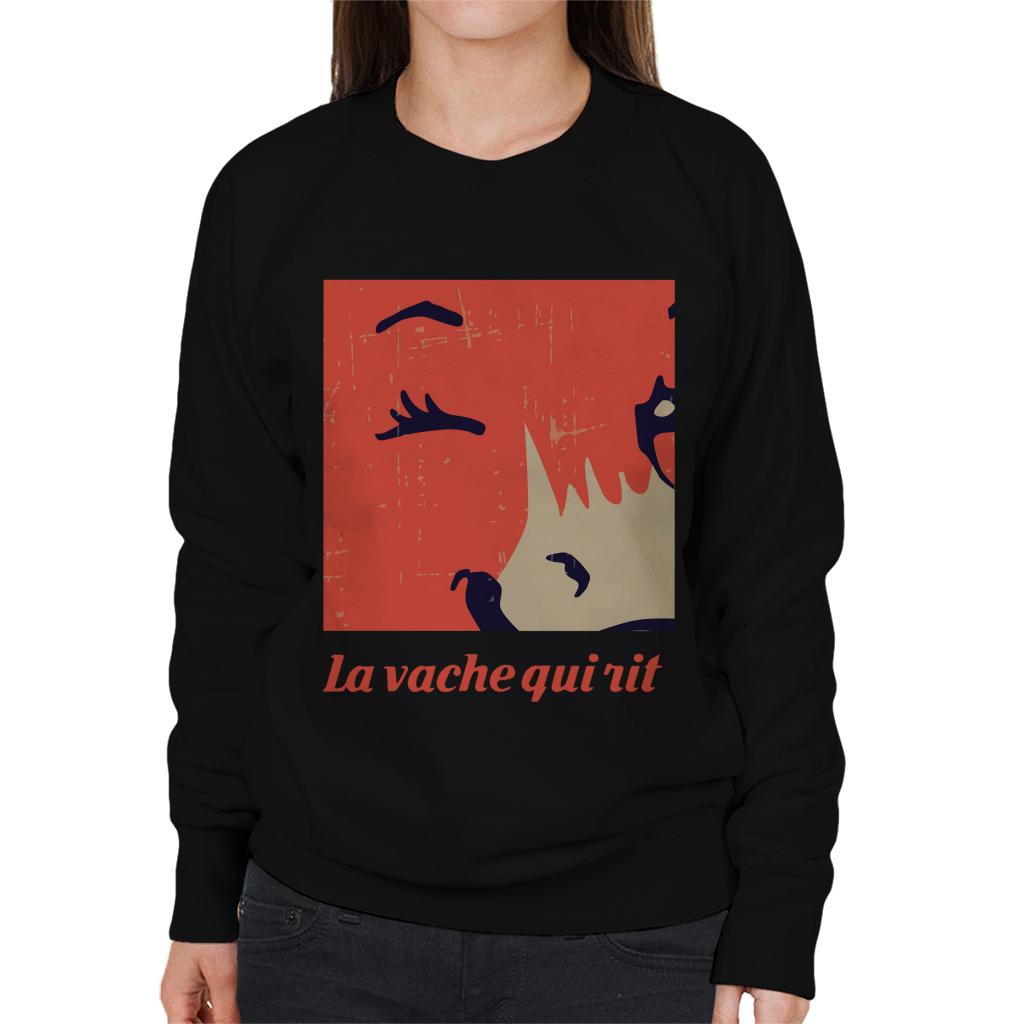 The Laughing Cow Close Up Wink Women's Sweatshirt product image 1