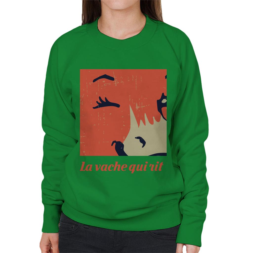The Laughing Cow Close Up Wink Women's Sweatshirt product image 4