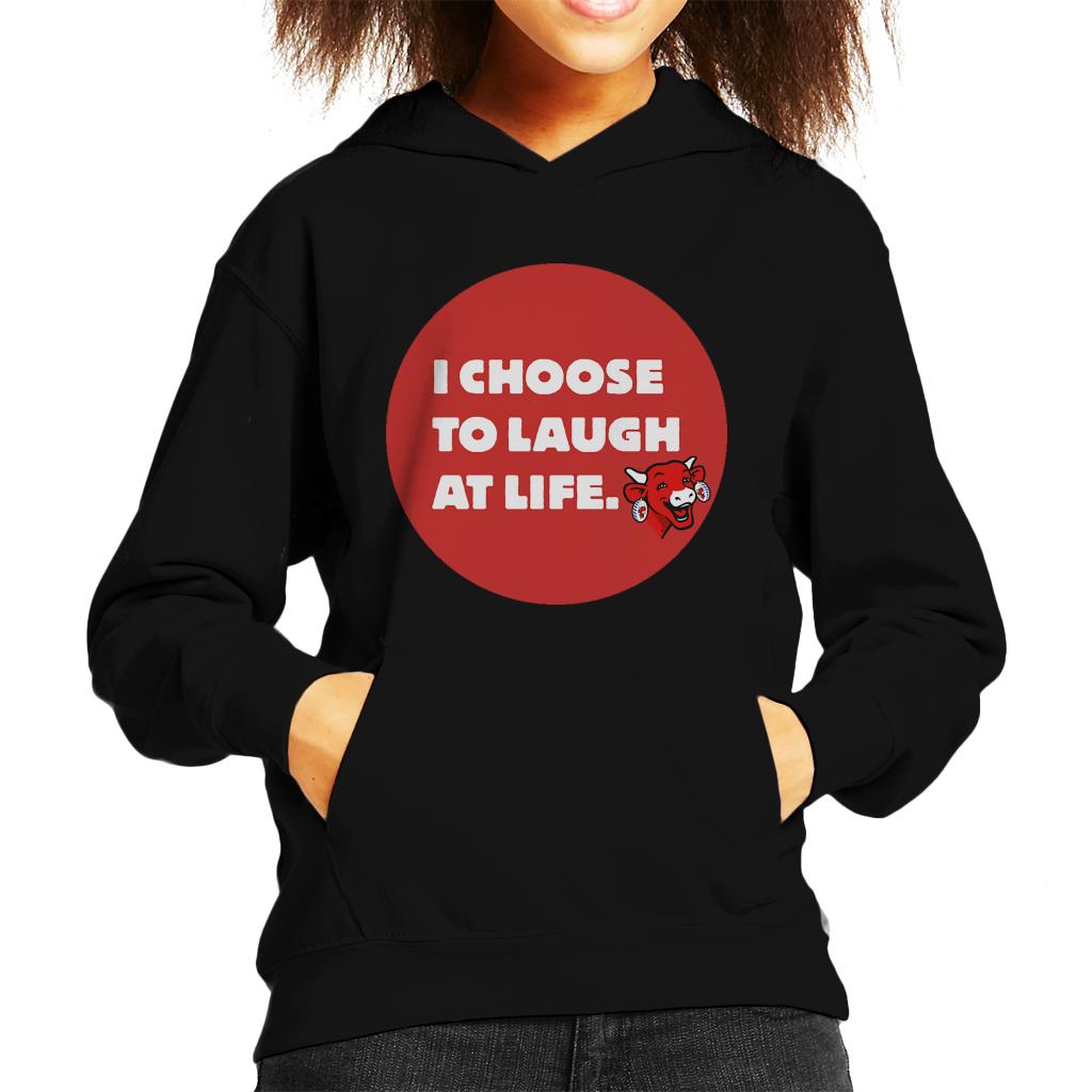 The Laughing Cow I Choose To Laugh At Life Kid's Hooded product image 1