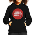 The Laughing Cow I Choose To Laugh At Life Kid's Hooded product image 1