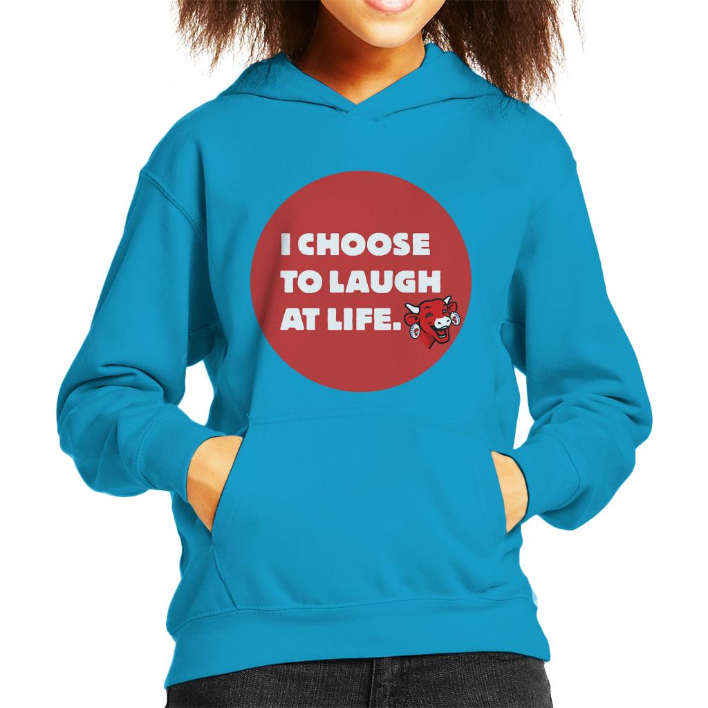 The Laughing Cow I Choose To Laugh At Life Kid's Hooded product image 4
