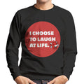 The Laughing Cow I Choose To Laugh At Life Men's Sweatshirt product image 1