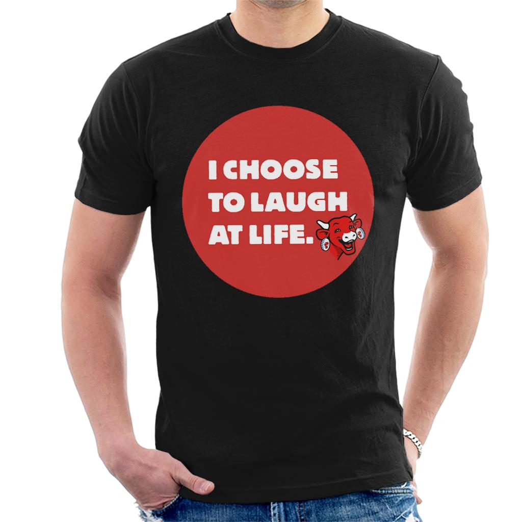 The Laughing Cow I Choose To Laugh At Life Men's T-Shirt product image 1