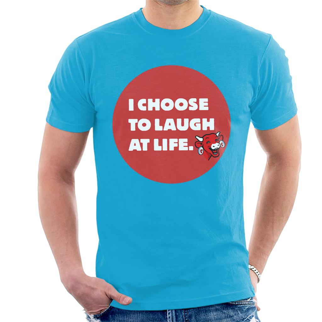 The Laughing Cow I Choose To Laugh At Life Men's T-Shirt product image 4