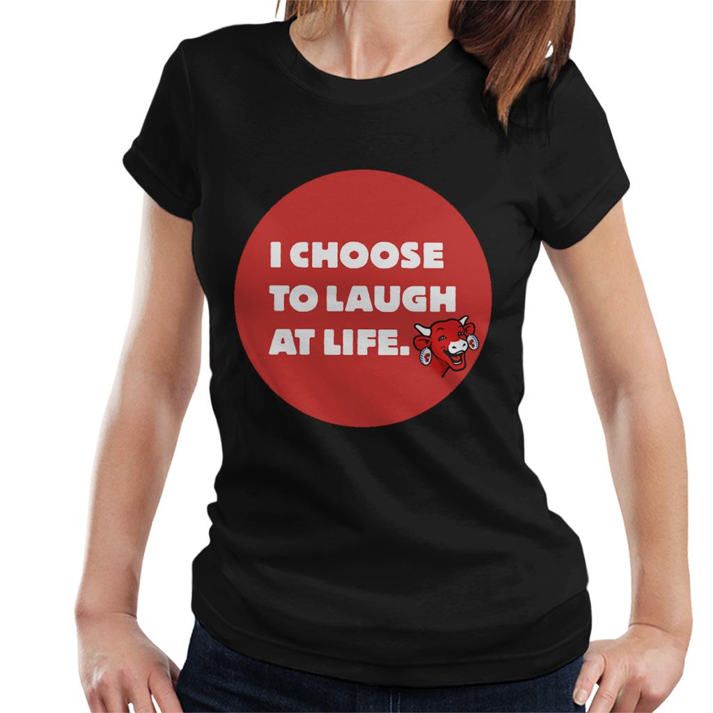 The Laughing Cow I Choose To Laugh At Life Women's T-Shirt product image 1