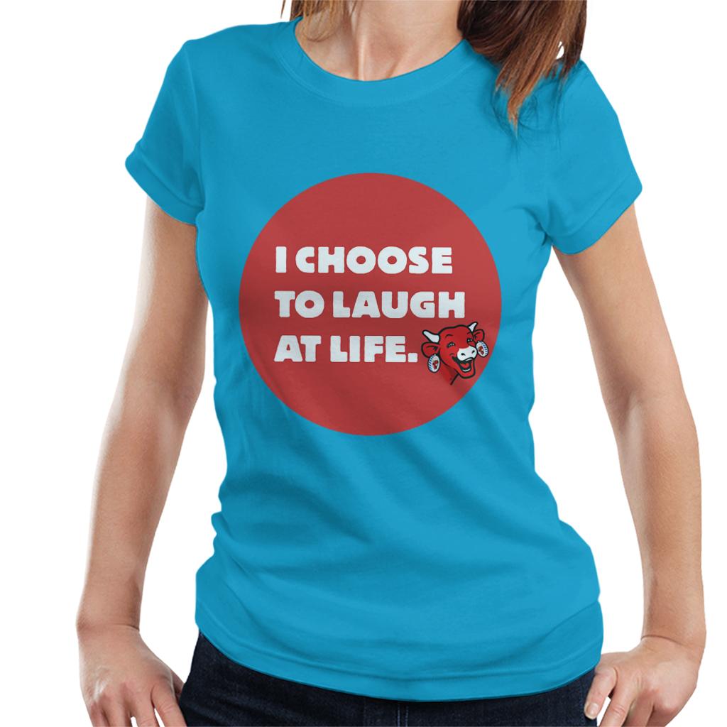 The Laughing Cow I Choose To Laugh At Life Women's T-Shirt product image 4