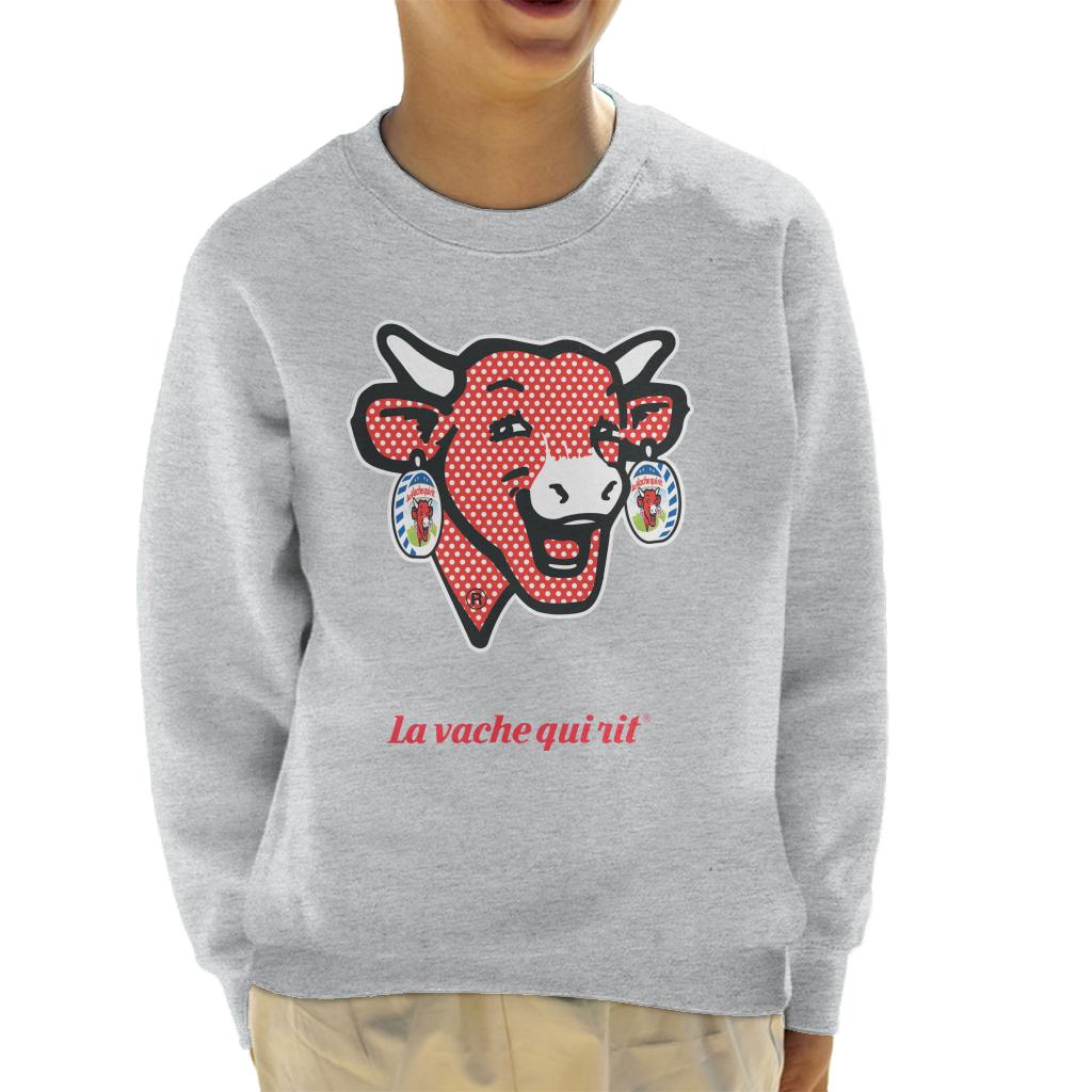 The Laughing Cow Polka Dot Kid's Sweatshirt product image 1