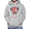 The Laughing Cow Polka Dot Men's Hooded Sweatshirt product image 1