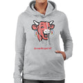 The Laughing Cow Polka Dot Women's Hooded Sweatshirt product image 1