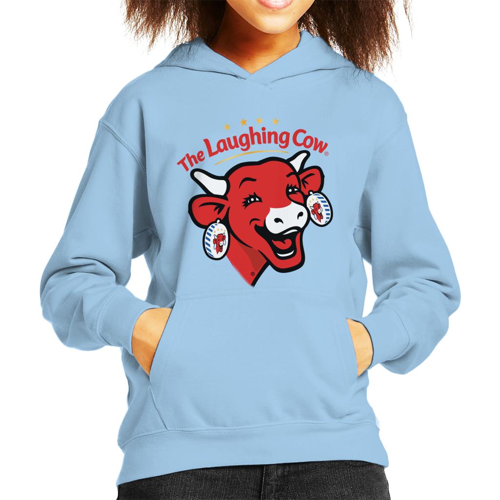 The Laughing Cow Contemporary Logo Kid's Hooded Sweatshirt product image 4