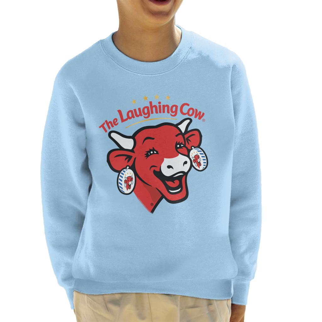 The Laughing Cow Contemporary Logo Kid's Sweatshirt product image 4
