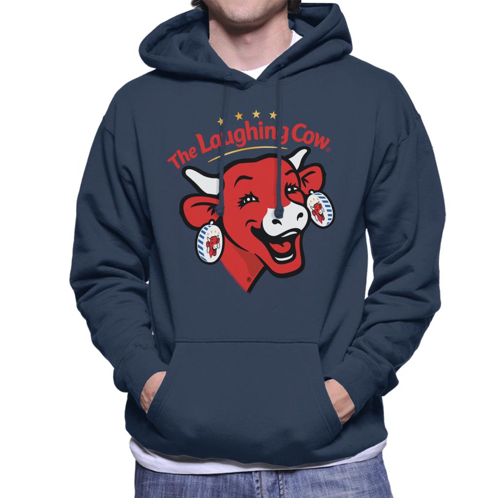 The Laughing Cow Contemporary Logo Men's Hooded Sweatshirt product image 1