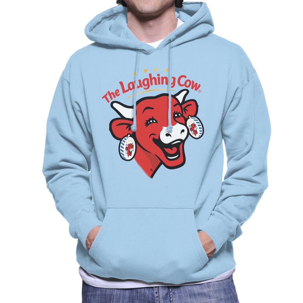 The Laughing Cow Contemporary Logo Men's Hooded Sweatshirt product image 4