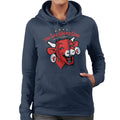 The Laughing Cow Contemporary Logo Women's Hooded Sweatshirt product image 1