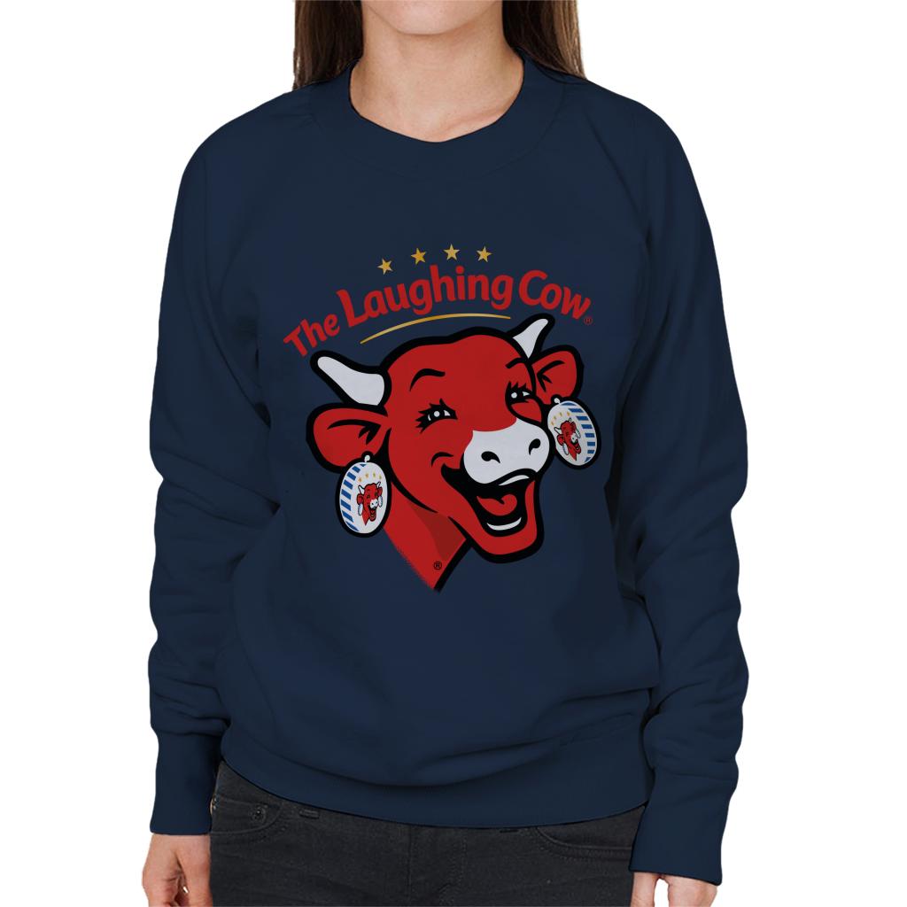 The Laughing Cow Contemporary Logo Women's Sweatshirt product image 1