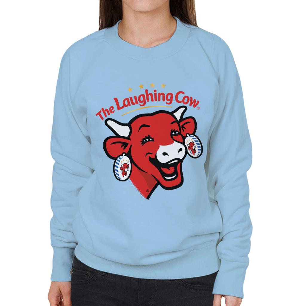 The Laughing Cow Contemporary Logo Women's Sweatshirt product image 4
