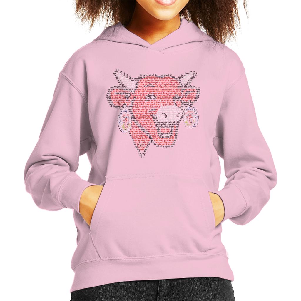 The Laughing Cow La Vache Qui Rit Outline Kid's Hooded product image 4