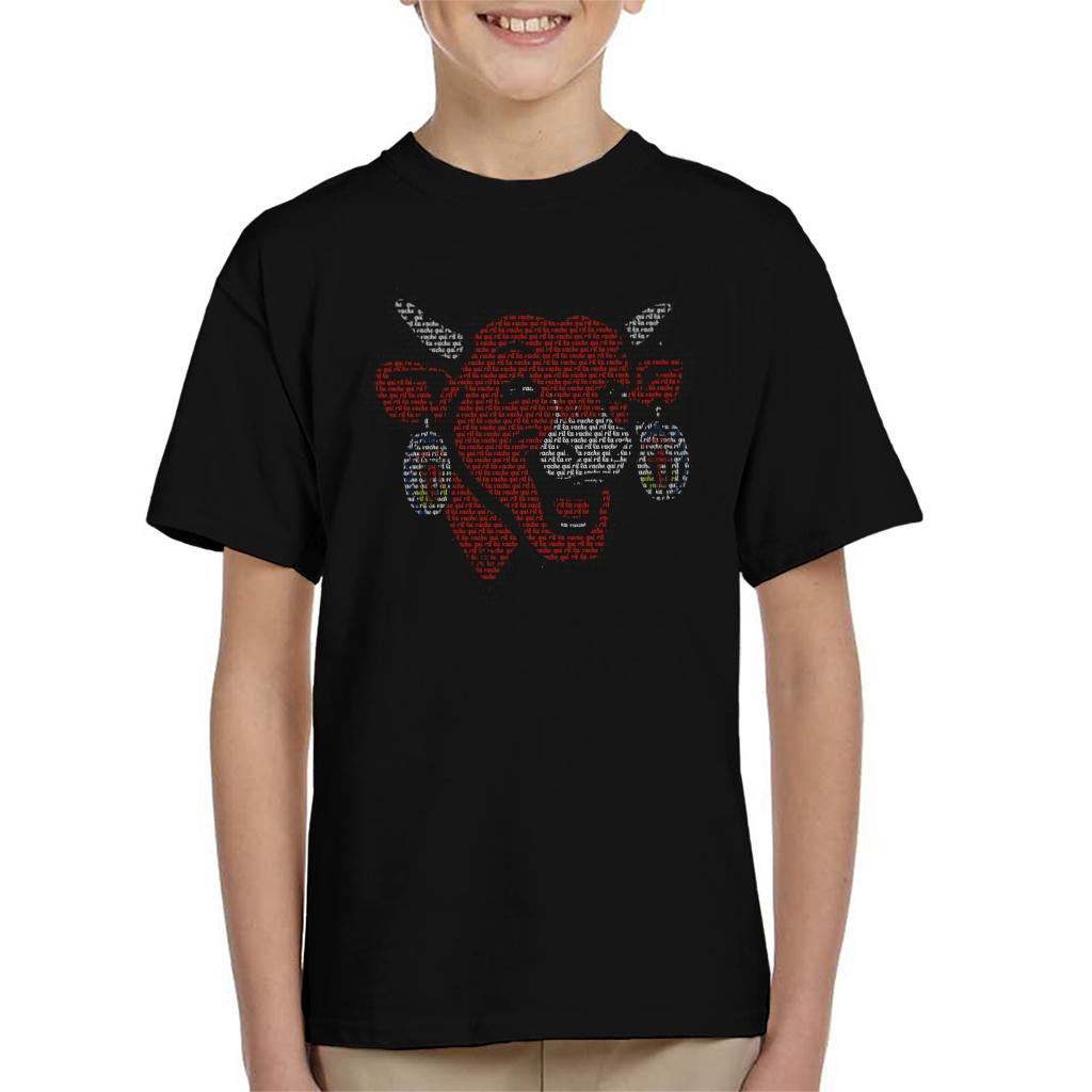 The Laughing Cow La Vache Qui Rit Outline Kid's T-Shirt product image 1