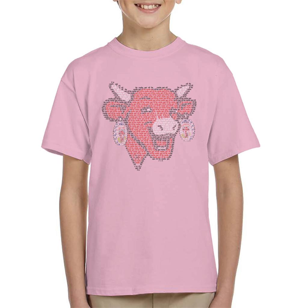 The Laughing Cow La Vache Qui Rit Outline Kid's T-Shirt product image 4