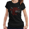The Laughing Cow La Vache Qui Rit Outline Women's T-Shirt product image 1