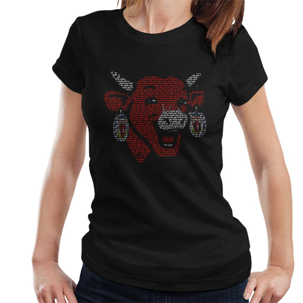 The Laughing Cow La Vache Qui Rit Outline Women's T-Shirt product image 1