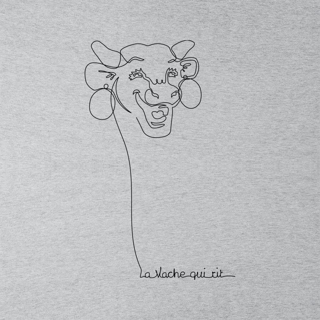 The Laughing Cow Handwritten Outline Women's Hooded product image 2