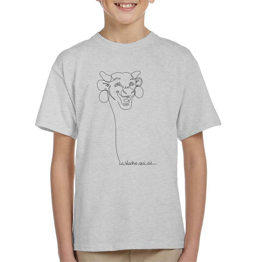 The Laughing Cow Handwritten Outline Kid's T-Shirt product image 1