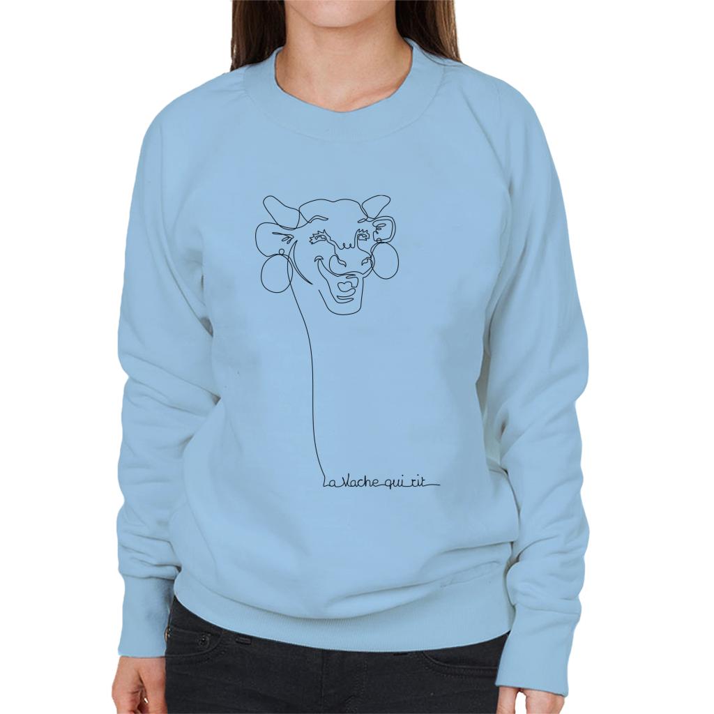 The Laughing Cow Handwritten Outline Women's Sweatshirt product image 4