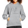 The Laughing Cow Handwritten Close Up Logo Kid's Hooded product image 1