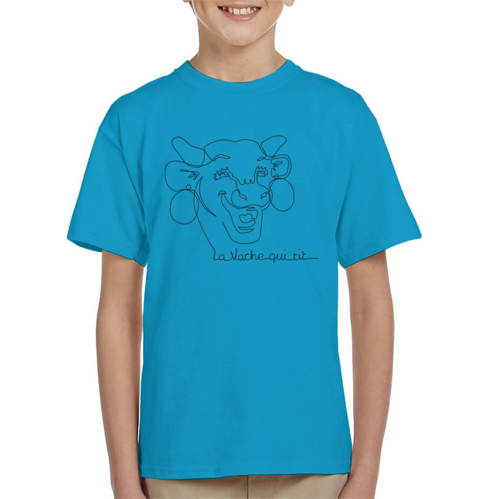The Laughing Cow Handwritten Close Up Logo Kid's T-Shirt product image 4