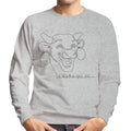 The Laughing Cow Handwritten Close Up Logo Men's Sweatshirt product image 1