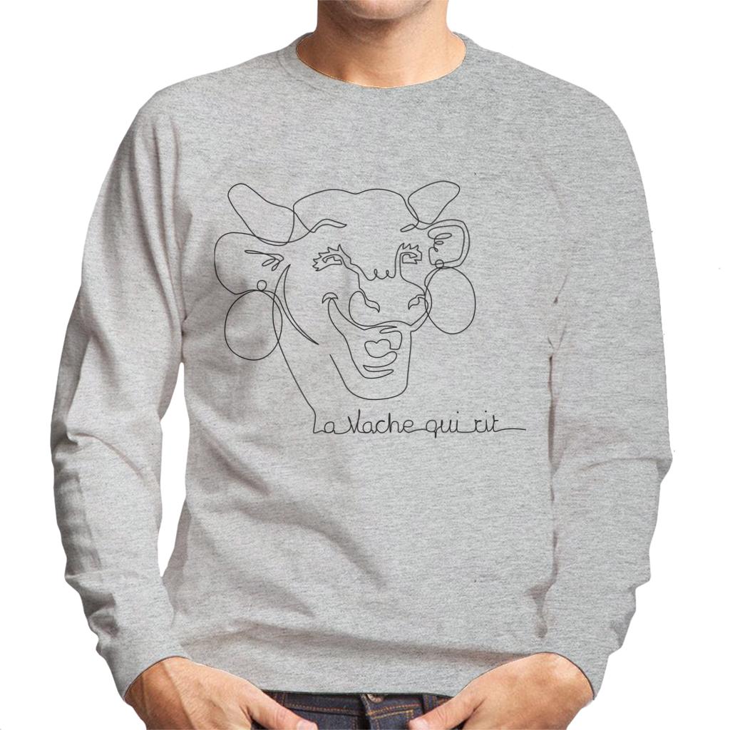 The Laughing Cow Handwritten Close Up Logo Men's Sweatshirt product image 1