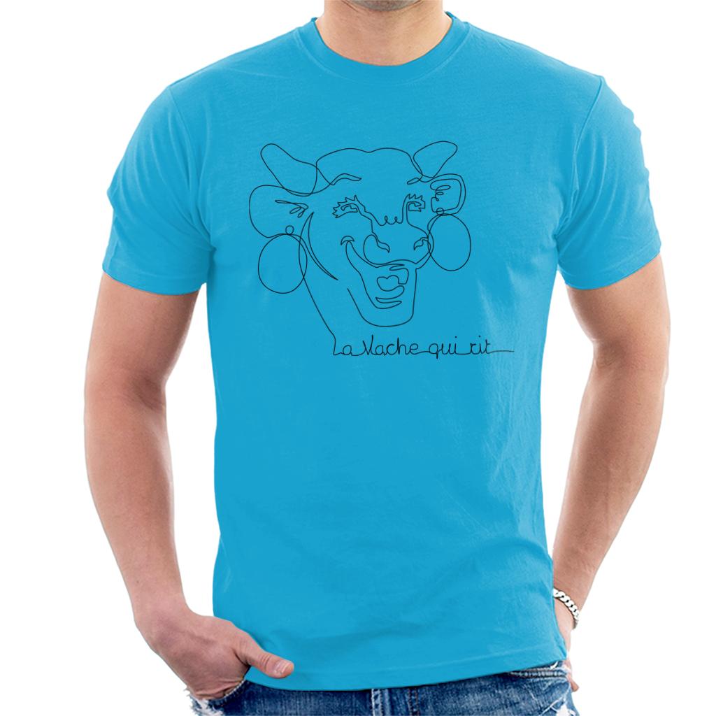 The Laughing Cow Handwritten Close Up Logo Men's T-Shirt product image 4