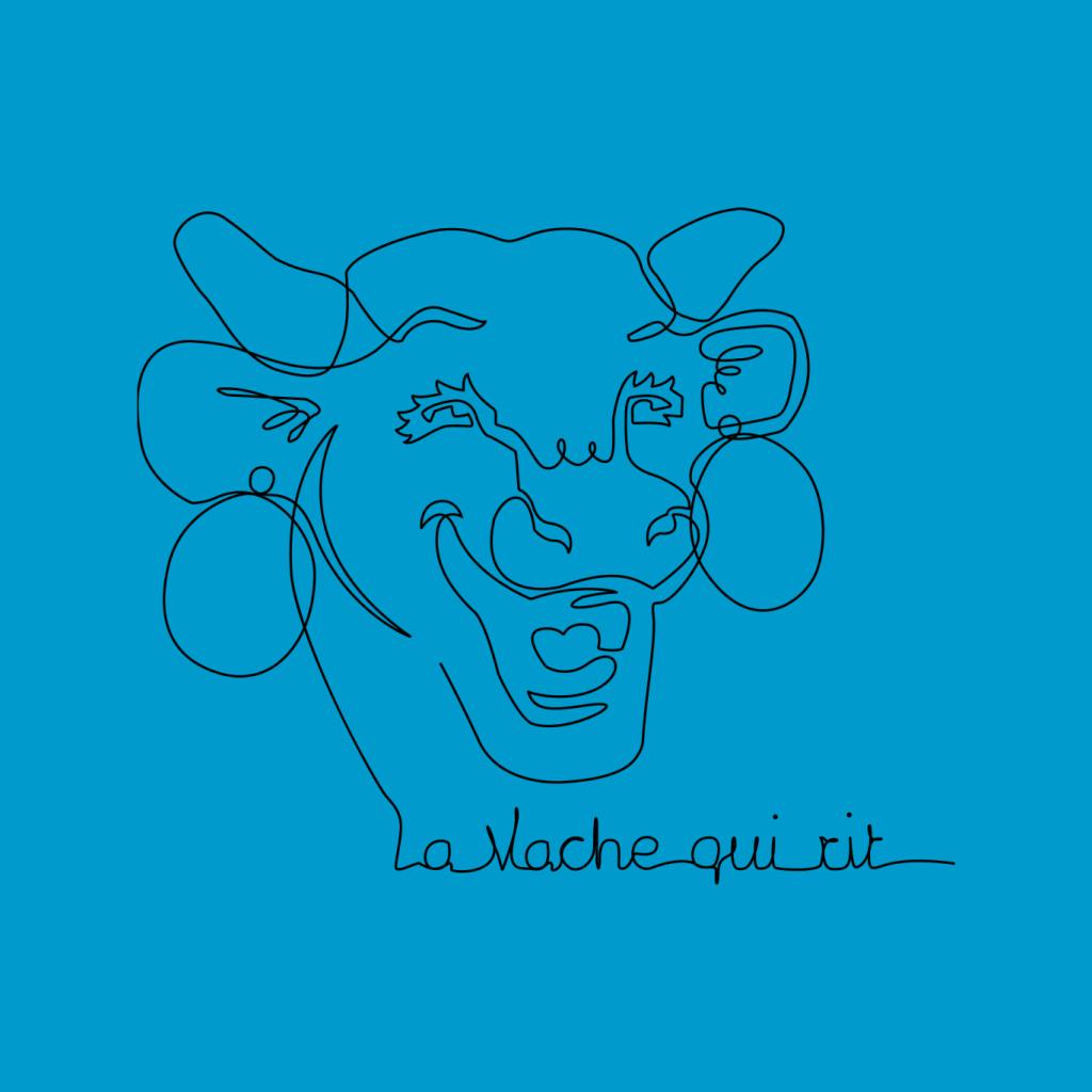 The Laughing Cow Handwritten Close Up Logo Kid's T-Shirt product image 5