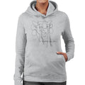 The Laughing Cow Handwritten Close Up Logo Women's Hooded product image 1