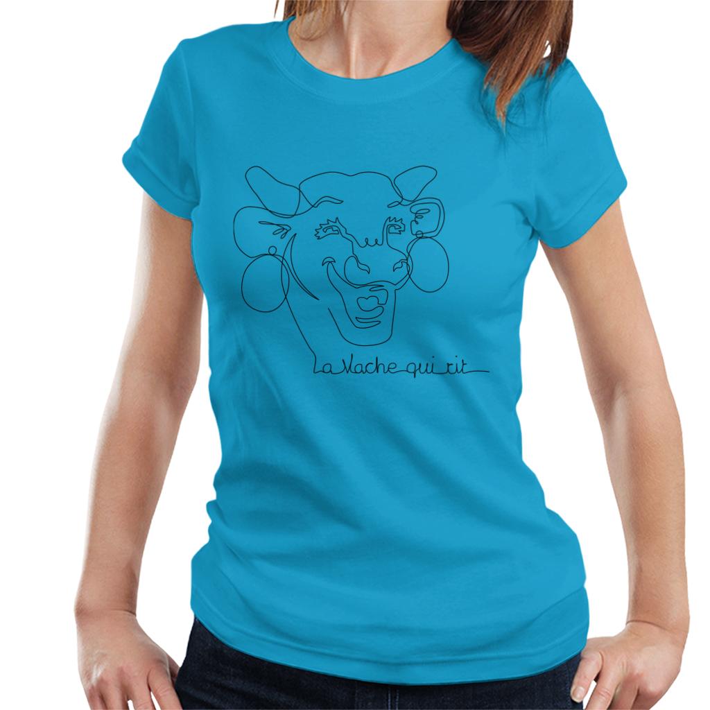 The Laughing Cow Handwritten Close Up Logo Women's T-Shirt product image 4