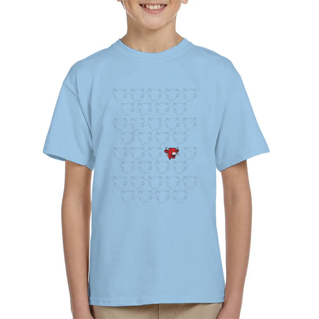 The Laughing Cow Silhouettes Kid's T-Shirt product image 4