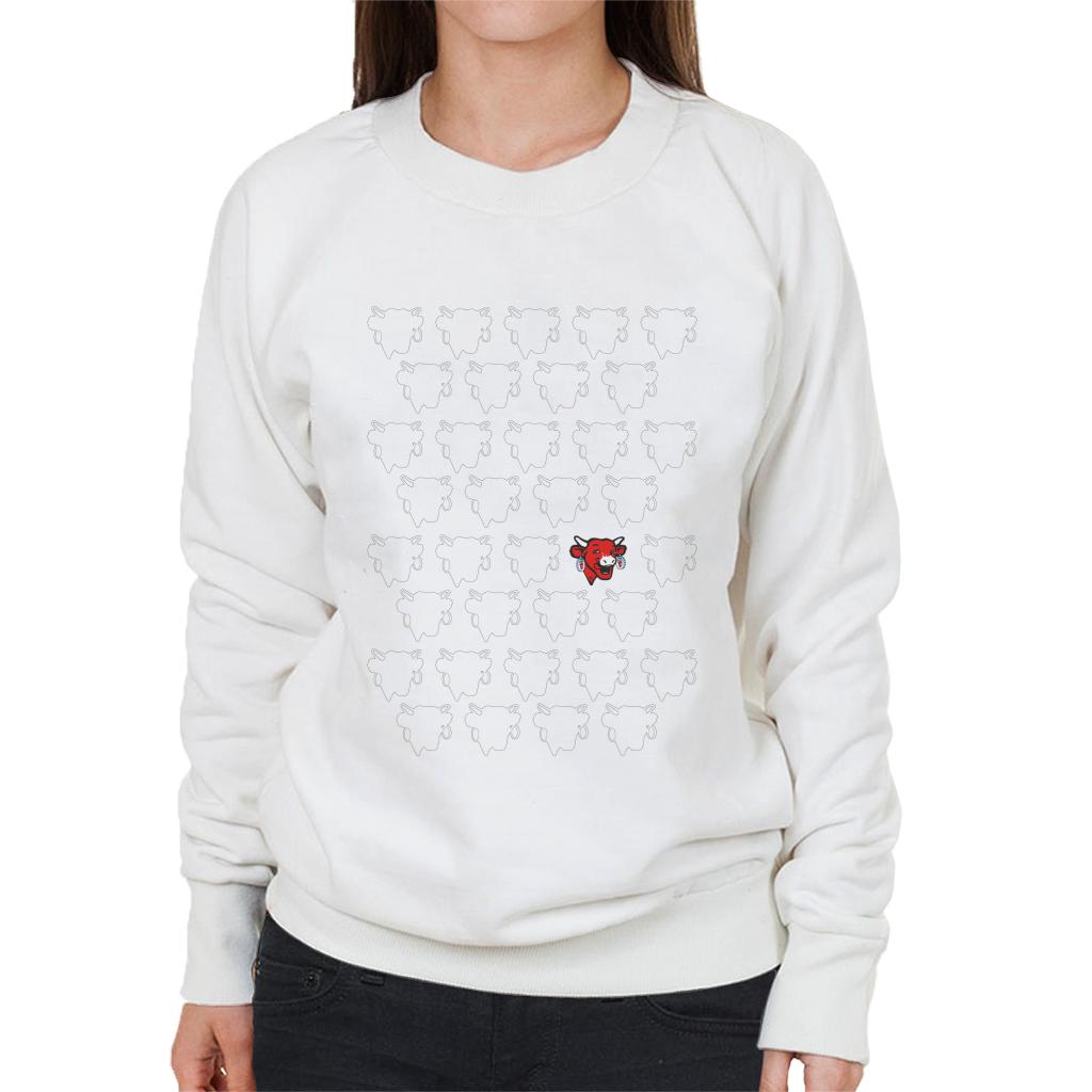 The Laughing Cow Silhouettes Women's Sweatshirt product image 1