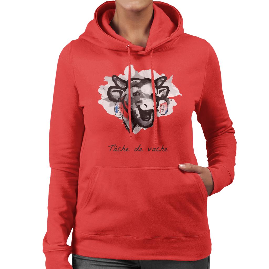 The Laughing Cow Tache De Vache Women's Hooded Sweatshirt product image 4