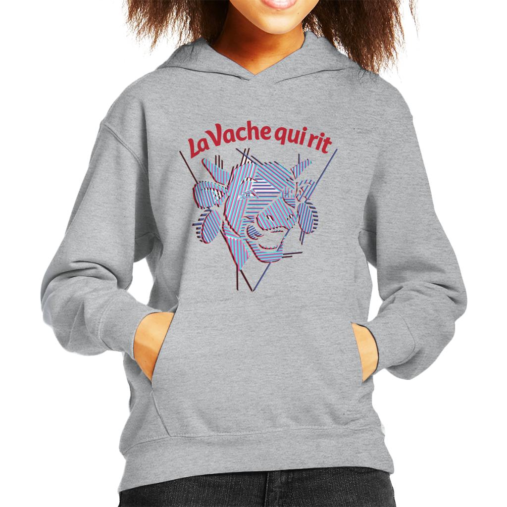 The Laughing Cow Strips Kid's Hooded Sweatshirt product image 1